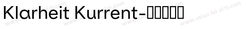 Klarheit Kurrent字体转换